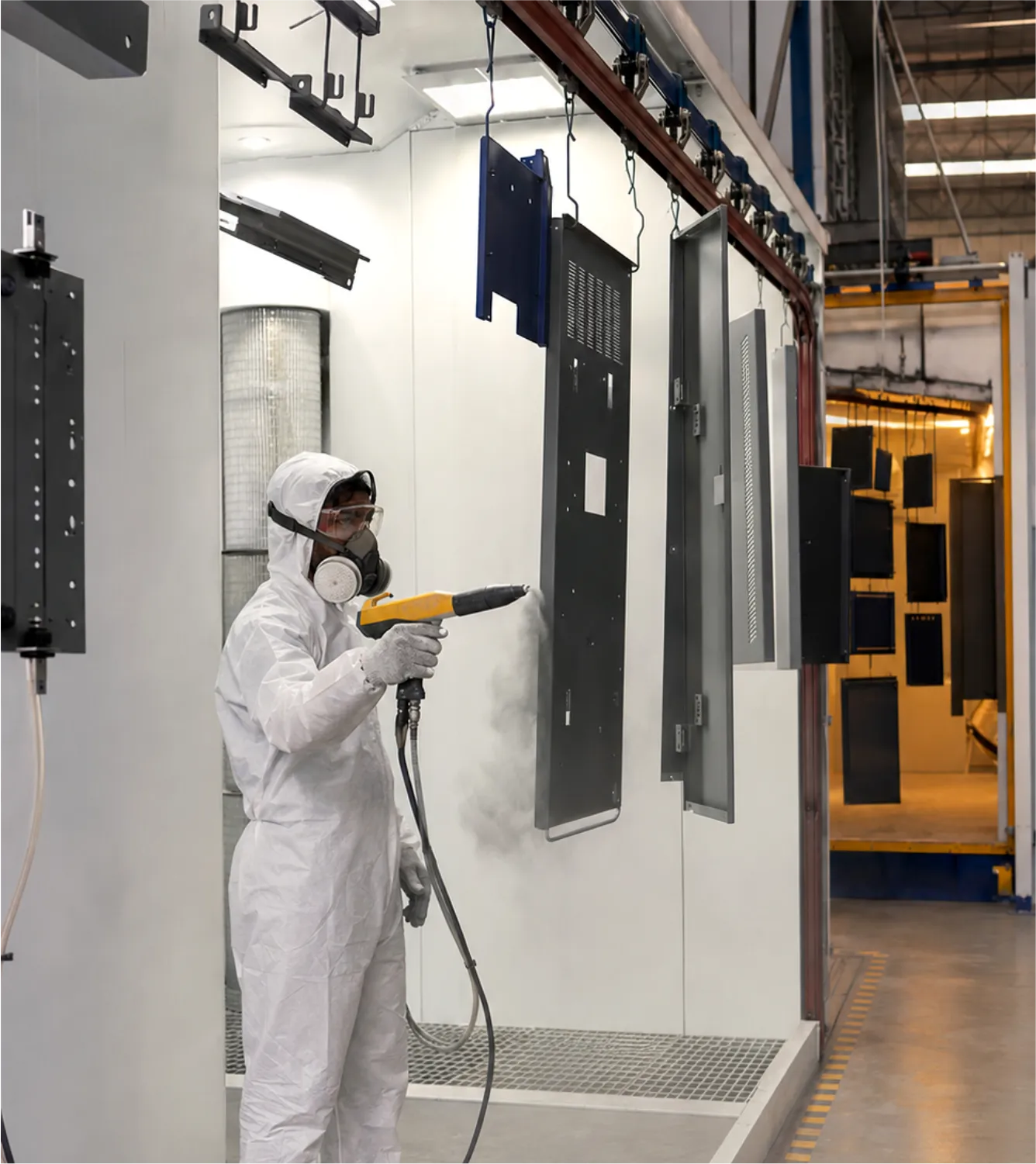 In-House Powder Coating Plant