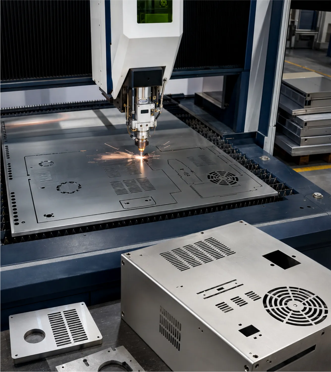 CNC Metal Laser Cutting
