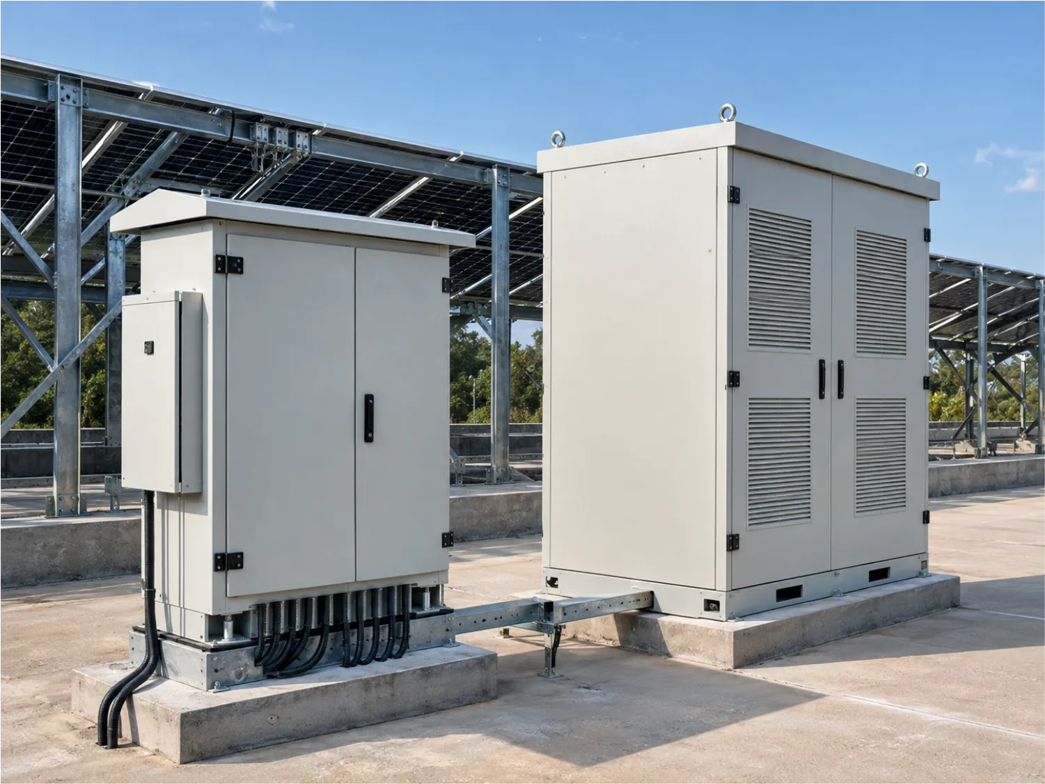 Renewable Energy enclosures manufactured by Fabtro Technologies