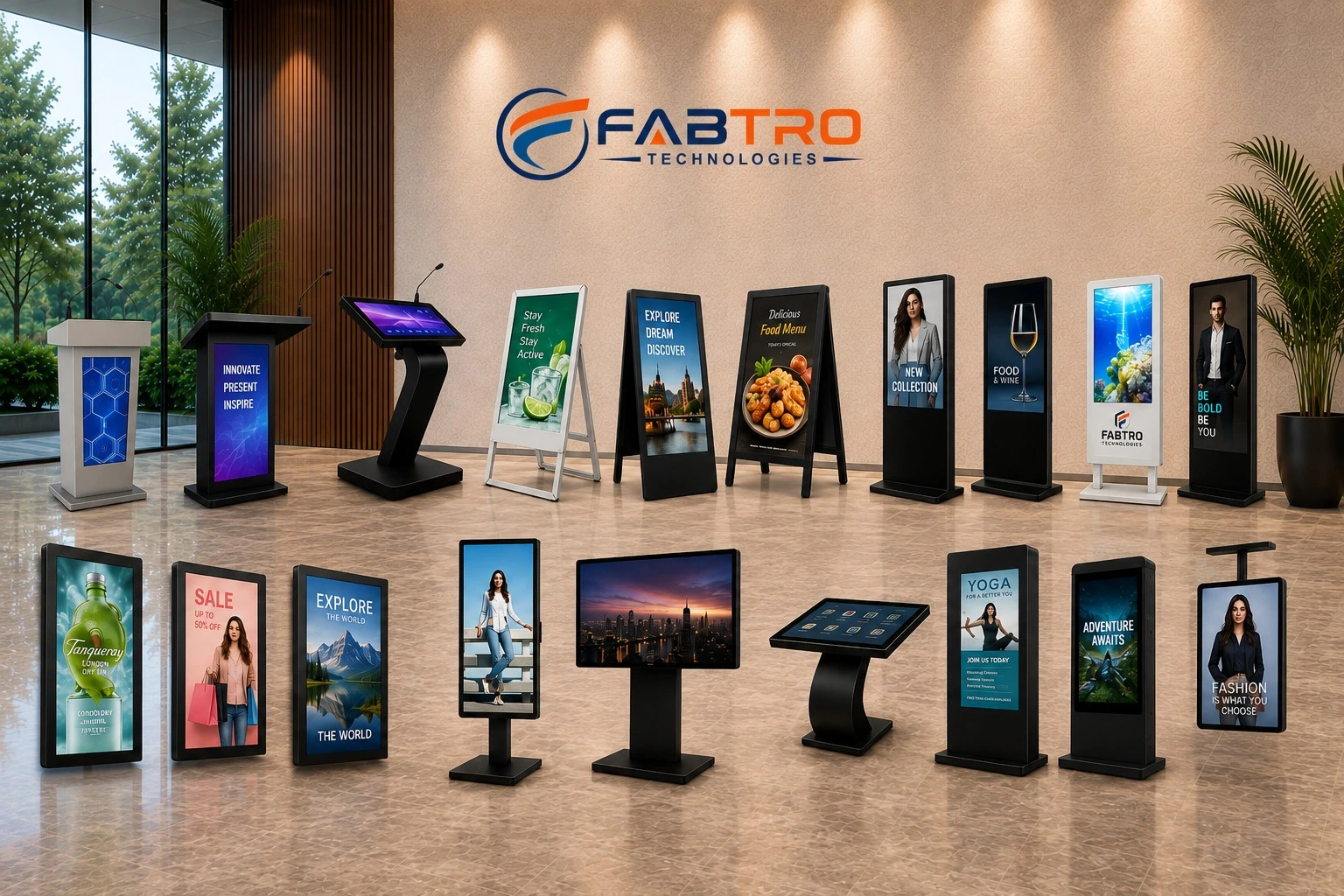 Digital Standee Enclosure Manufacturers in Noida