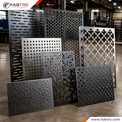 Perforated Metal Sheets (Custom Pattern)